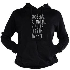 One Direction Inspired Unisex Soft Hooded Pullover